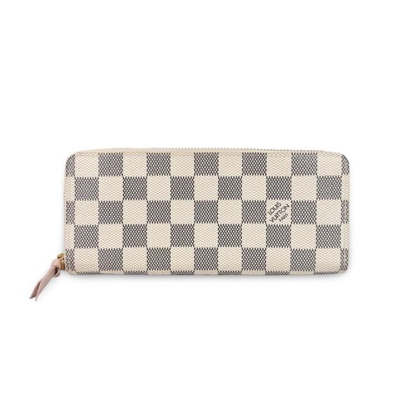 Louis Vuitton Damier Azur Clemence Wallet - Picture 1 of 11